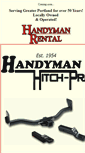 Mobile Screenshot of handymanhitchpro.com